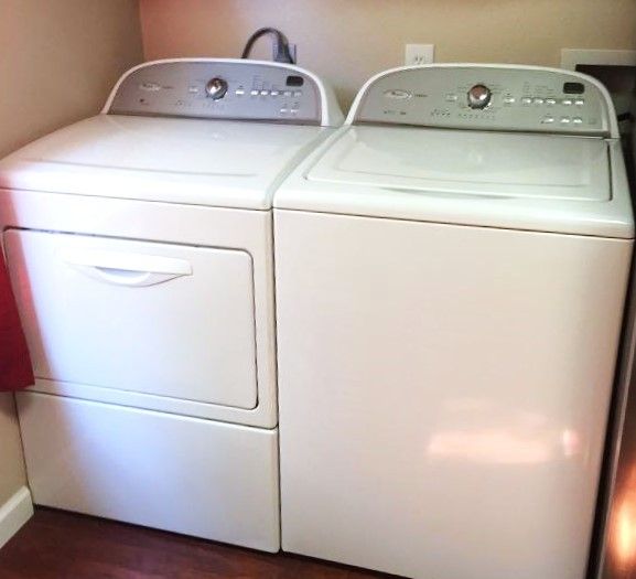 Delivered Washer and Dryer Pair