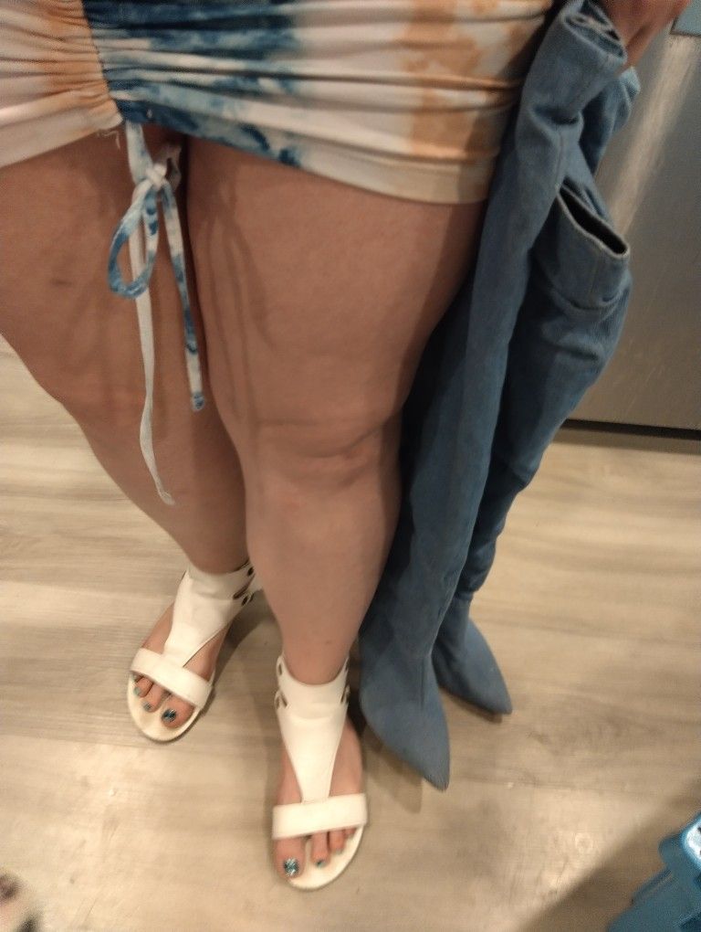 Blue Jean Knew High Boota Sz.6