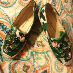 Still Available ~ Silk Espadrilles size 6 1/2 - By  Chinese Laundry Of Los Angeles 8