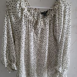 Womens Long Sleeve Shirt Size Medium