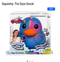 Squishy Tie Die Ducks