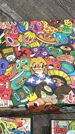 Colorful Doodle Art Jigsaw Puzzle