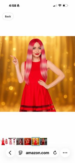 Fish wigs Long Wig