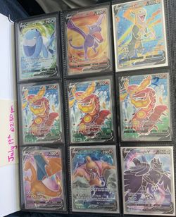 Pokemon cards - Full Art V Card Set