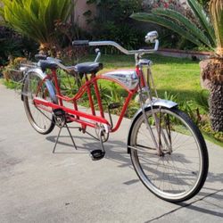 Vintage Schwinn Tandem Bike