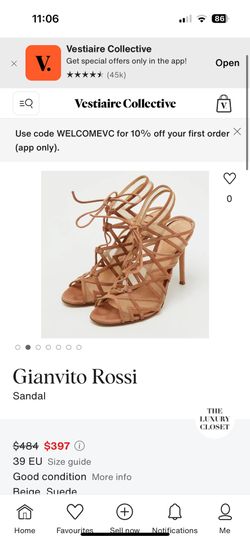 Gianvito Rossi Adria Lace-Up Heels – Brown Suede & Mesh (Size 37.5) (7-7.5 in U.S.)