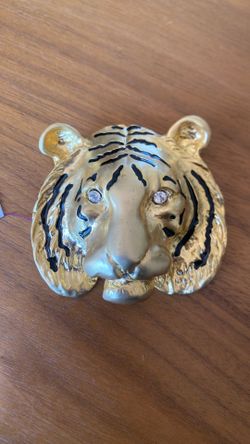 Vintage Tiger Brooch 