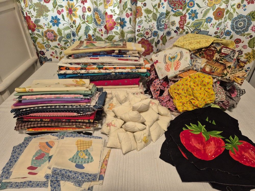 Vintage Sewing Fabric - S Hill Puyallup