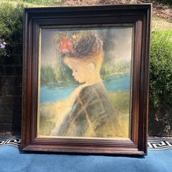 VTG “Precious” by Armando Gentilini (Framed Litho) REDUCED to JUST $49!