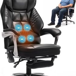 Brand new Massage Office Chair with Massage And Heat, Foot Rest,