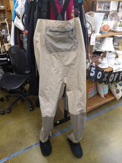 Aquaz Aqualex Duratek Chest Fishing Waders Men's Size XXL Stocking Foot