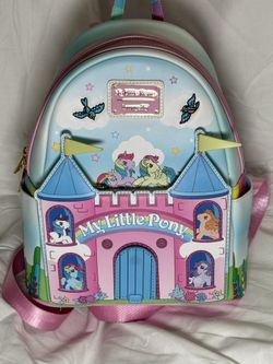 My Little Pony Castle Loungefly Minibackpack