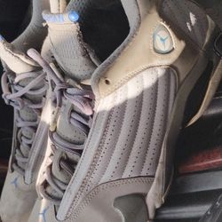 Jordan 14 Ferrari Wolf Gray