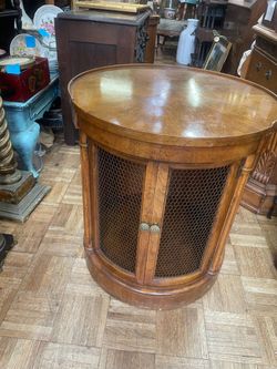 Vintage side table nightstand 24 by 22