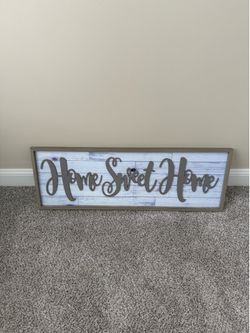 Home Sweet Home Wood Wall Art