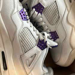 Jordan 4 Purple Metallic 