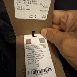 New Men Burberry Jacket Size S ,