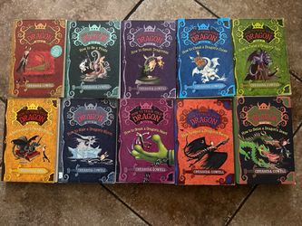 How to Train Your Dragon Chapter Books LOT OF 10
