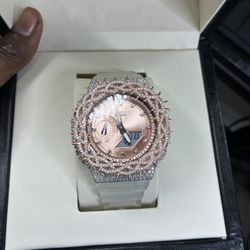 Bust down Gss shock rose, gold