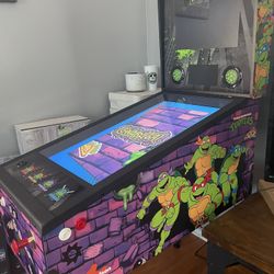 Digital Pinball Machine (TMNT Themed)