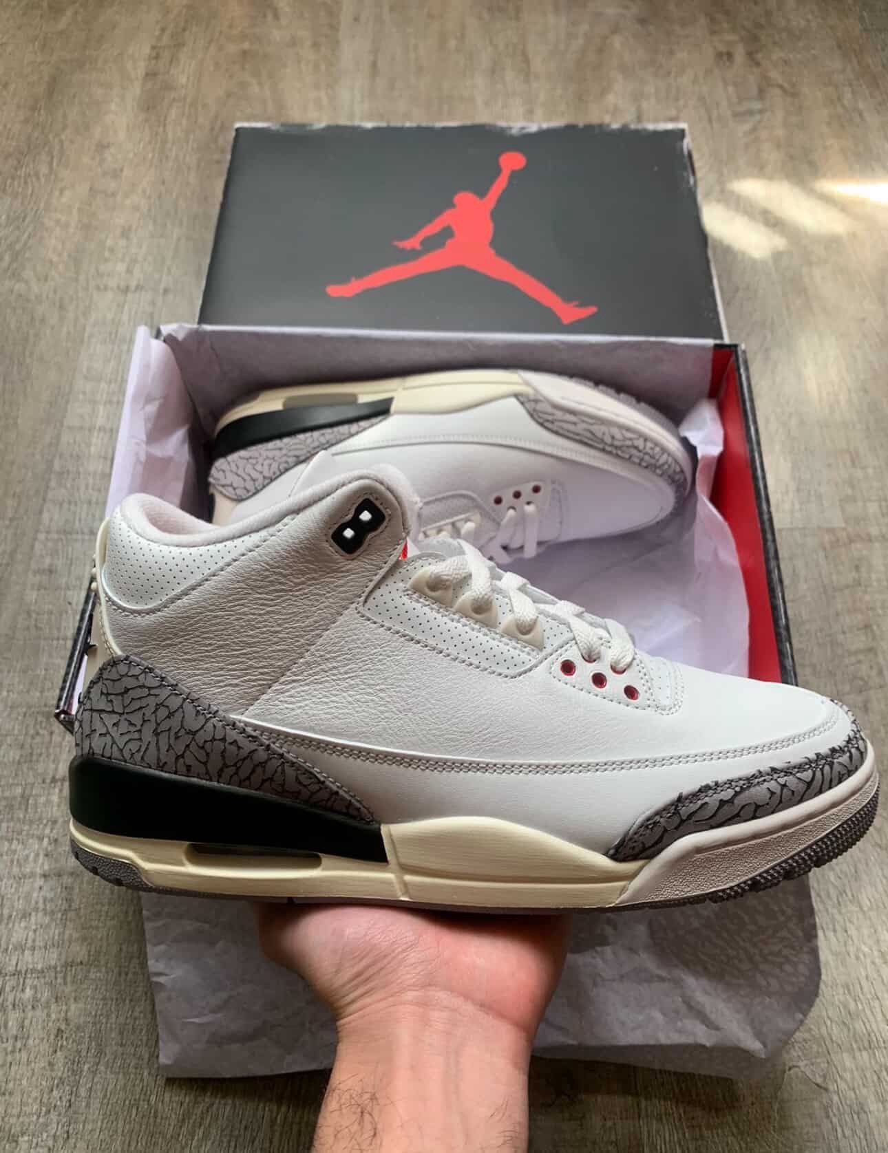 Air Jordan 3 White Cement