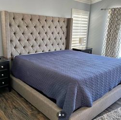 King Size Headboard and Base