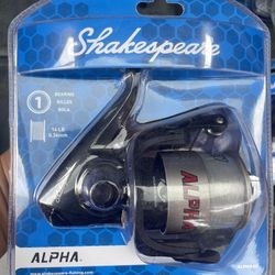 Shakespeare Fishing Reel Alpha Spinning Reel New