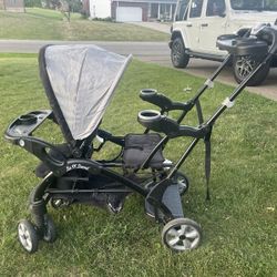 Baby Trend Sit/Stand Double Stroller 