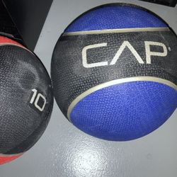 CAP Medicine/Weight Lifting Balls 6 & 10 lbs.