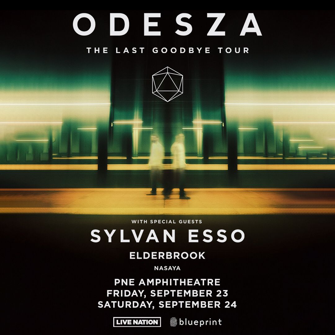 ODESZA — FRI, SEPT 23 @ PNE AMPHITHEATRE