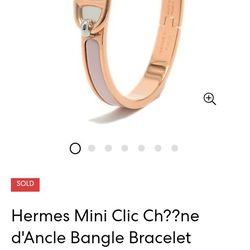Hermes Bracelet 