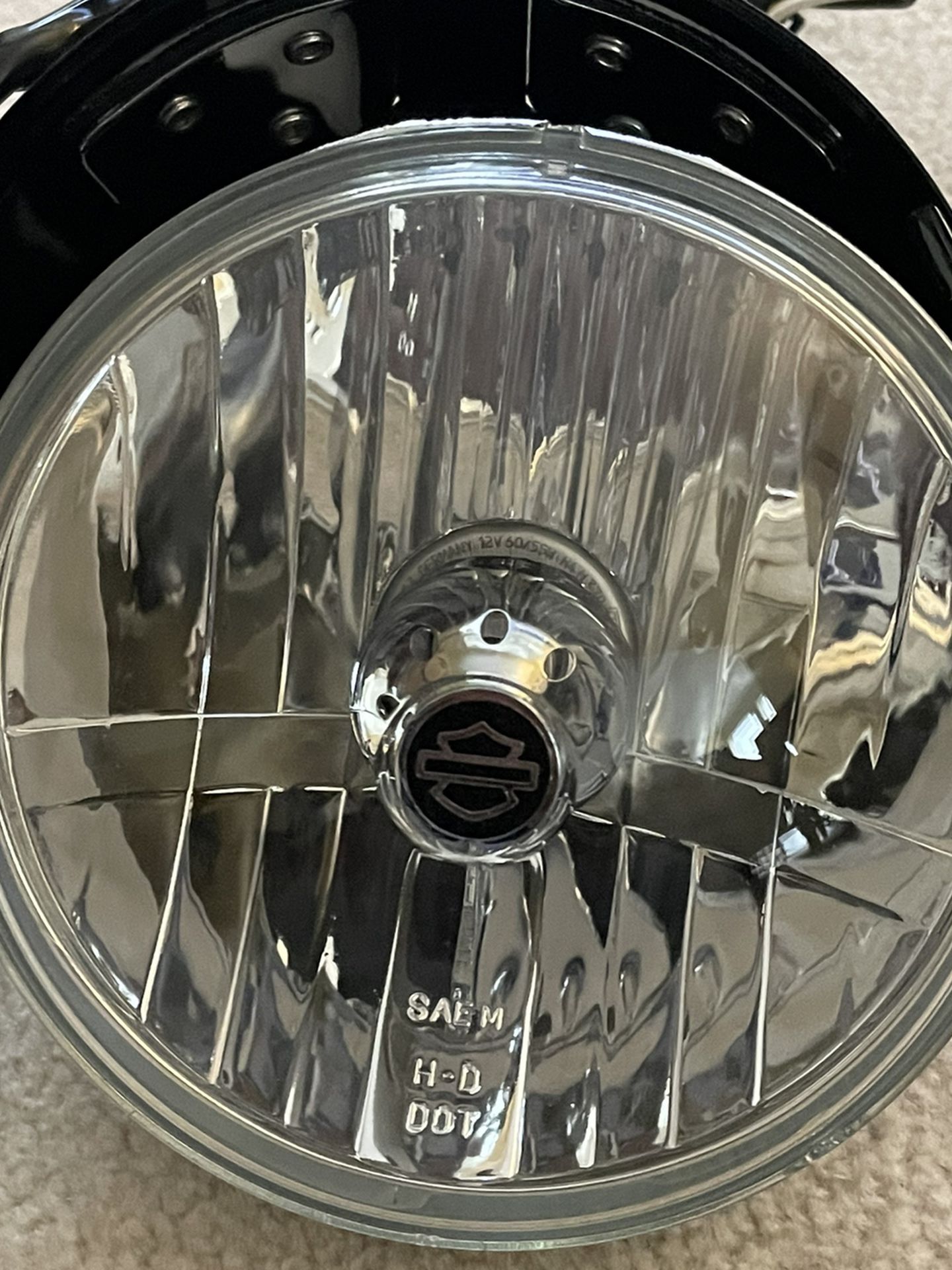 Harley-Davidson® Halogen Headlamp Clear Lens - 68297-05A