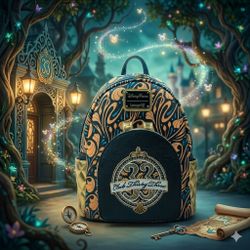 Club 33 Loungefly Alfred collection backpack and matching Disney ears