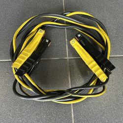 Heavy-Duty Jumper Cables - Yellow & Black.