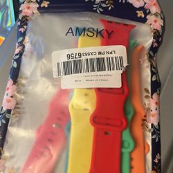 Apple Watch Band(Soft Silicone) 42/44/45MM(6 Inside)