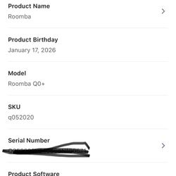 iRobot roomba Q0+ For Sale 