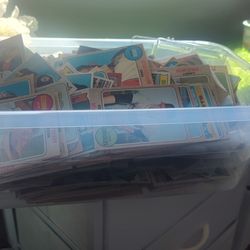 Box of Vintage Baseball cards