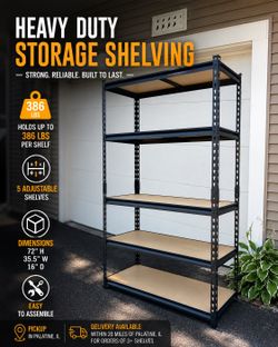 Heavy Duty Garage Storage Shelving