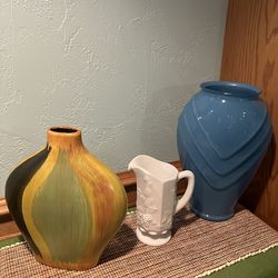 LOT of 3 Vases - 3/$10 or $5.00 Each