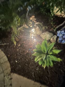 Vintage Metal Angel Christmas Tree Topper