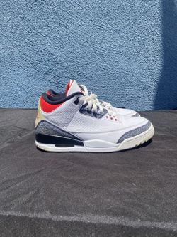 Air Jordan 3  Fire Red Denim Size 11