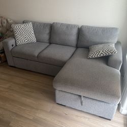 Grey 2 Piece Sectional