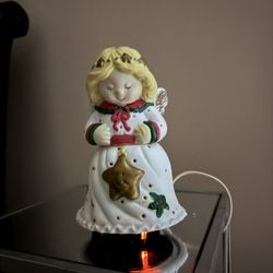 ✨ JoyBrite Electric Ceramic Potpourri Pot – Angel – Vintage – Works Great! ✨