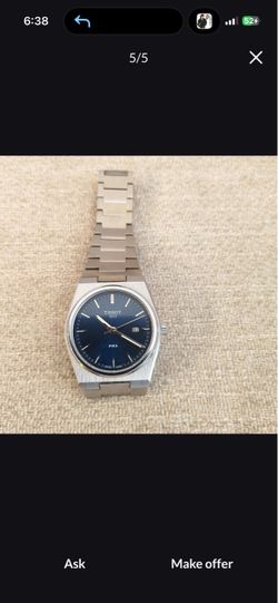 Tissot PRX Watch Blue Dial