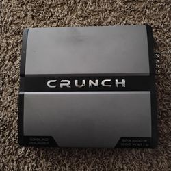 4 Channel Crunch Amplifier 1000watts