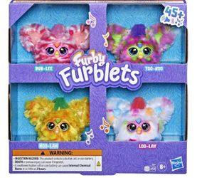 Furby Furblets 4-Pack Mini Electronic Plush Toys