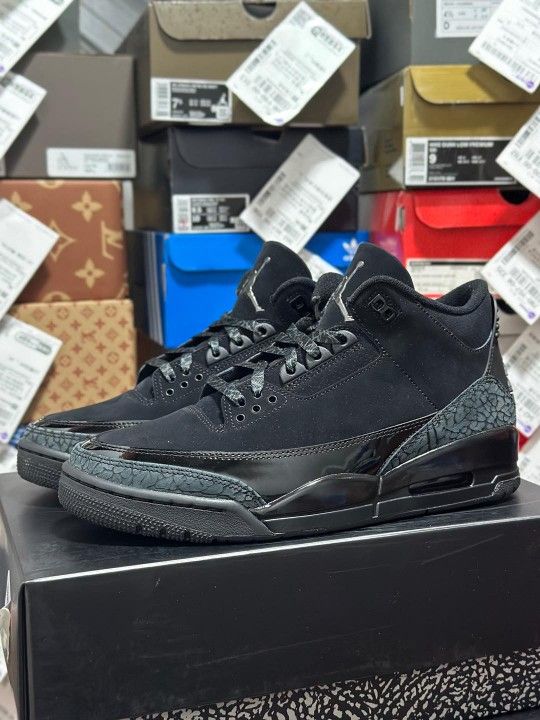Air jordan 3s BLACK CAT more colors available
