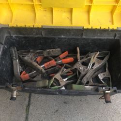 Toolbox clamps