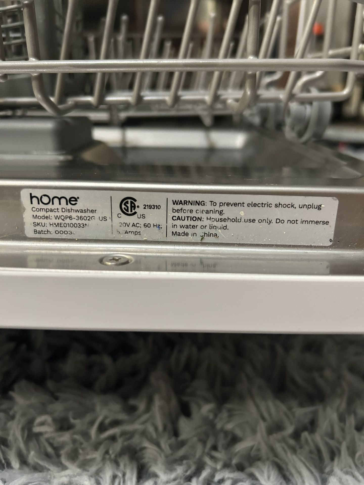 hOmelabs Countertop Dishwasher