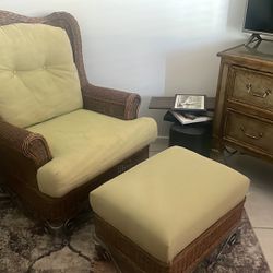  Chair And Ottoman 